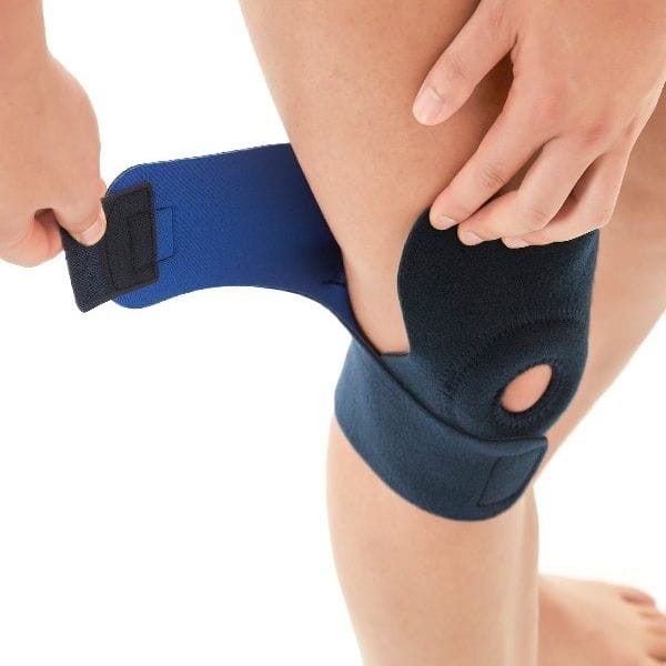Neoprenowa opaska stablizator kolana uniwersalna wsparcie rzepki łękotki