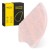 Karbowany kamień Gua Sha z naturalnego różowego kwarcu 4FIZJO