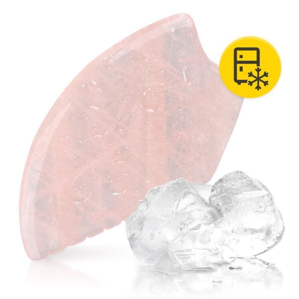 Karbowany kamień Gua Sha z naturalnego różowego kwarcu 4FIZJO – zdjęcie 11