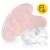 Klasyczny kamień Gua Sha z naturalnego różowego kwarcu