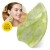 Karbowany kamień Gua Sha z naturalnego zielonego jadeitu