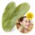 Klasyczny kamień Gua Sha z naturalnego zielonego jadeitu 4FIZJO – zdjęcie 2