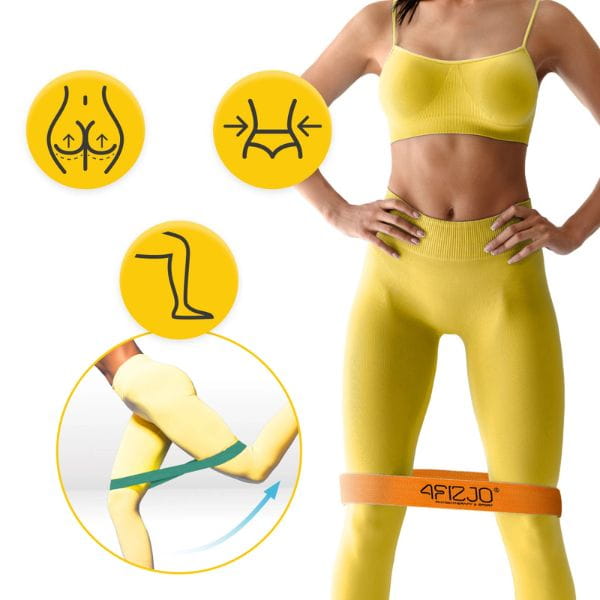 Zestaw 3 gum materiałowych do ćwiczeń FLEX BAND