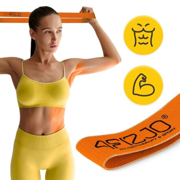 Guma materiałowa do ćwiczeń FLEX BAND 1-5 kg