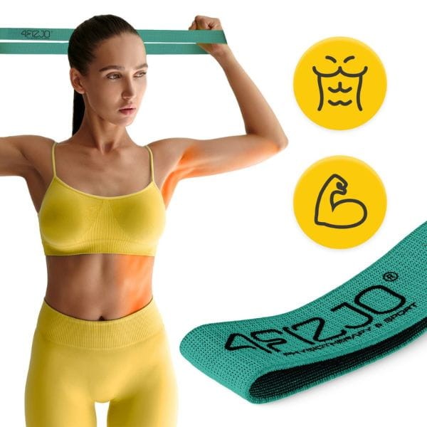 Guma materiałowa do ćwiczeń FLEX BAND 5-10 kg