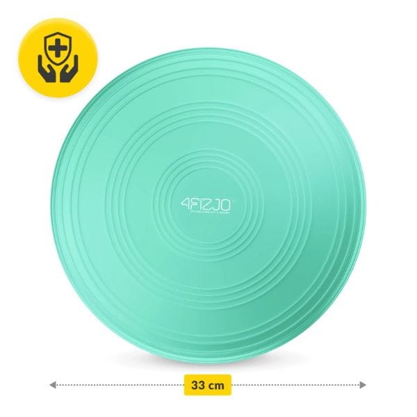 Poduszka sensomotoryczna MED+ 33 cm miętowa 4FIZJO – zdjęcie 2
