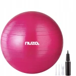 Piłka gimnastyczna do ćwiczeń siedzenia rehabilitacji 65cm fitness pompka