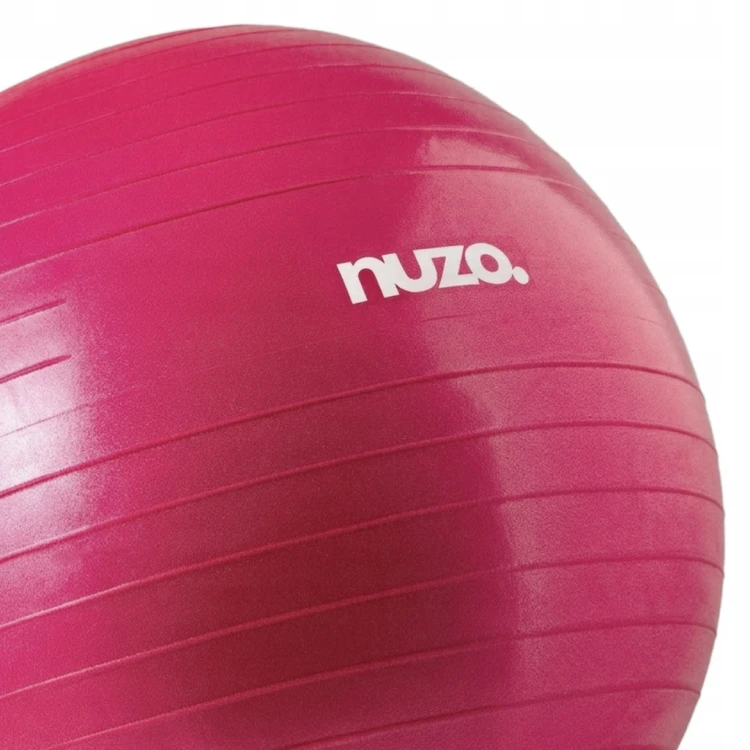 Piłka gimnastyczna do ćwiczeń siedzenia rehabilitacji 65cm fitness pompka