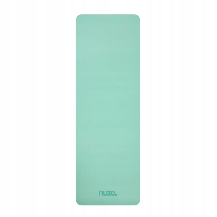 Mata do jogi TPE 6 mm antypoślizgowa 183 × 61 cm zielono-beżowa Nuzo – zdjęcie 2