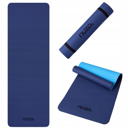 MATA DO ĆWICZEŃ JOGI GIMNASTYKI ANTYPOŚLIZGOWA KARIMATA Z UCHWYTEM 6 MM