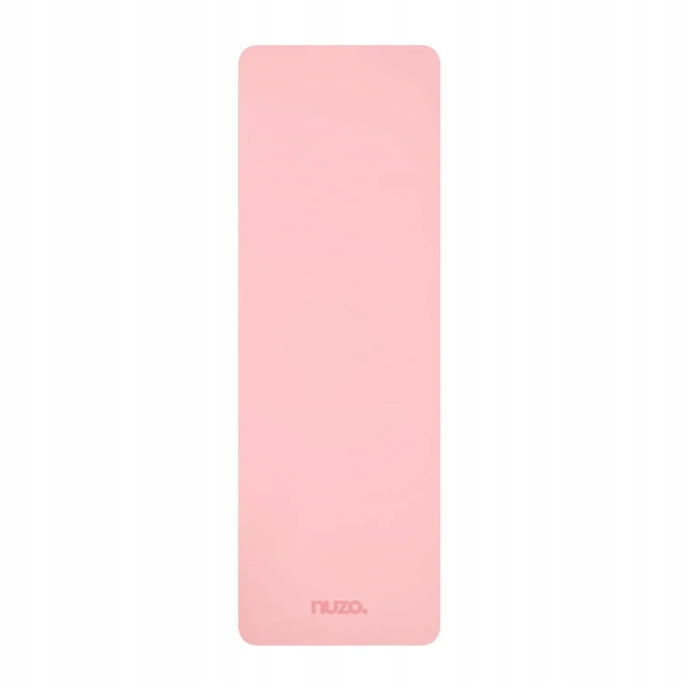 Mata do jogi TPE 6 mm antypoślizgowa 183 × 61 cm różowo-beżowa Nuzo – zdjęcie 2