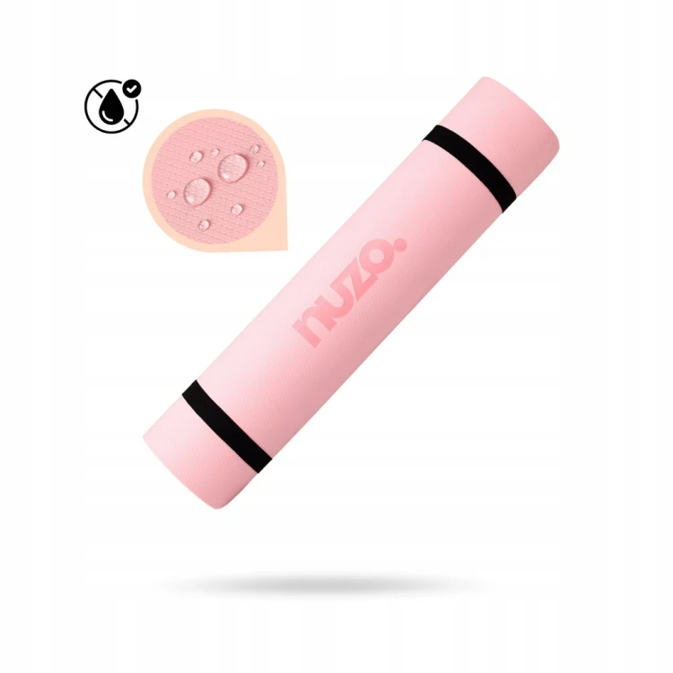 MATA DO ĆWICZEŃ JOGI GIMNASTYKI ANTYPOŚLIZGOWA KARIMATA Z UCHWYTEM 6 MM