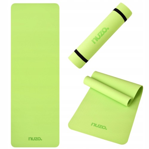 MATA DO ĆWICZEŃ JOGI GIMNASTYKI ANTYPOŚLIZGOWA KARIMATA Z UCHWYTEM 6 MM