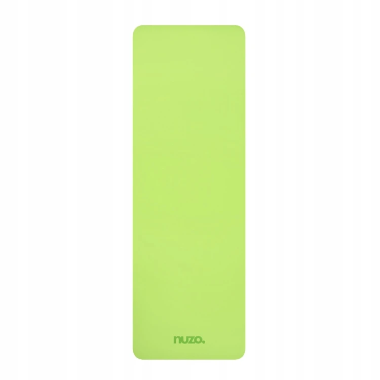 Mata do jogi TPE 6 mm antypoślizgowa 183 × 61 cm limonkowa Nuzo – zdjęcie 2