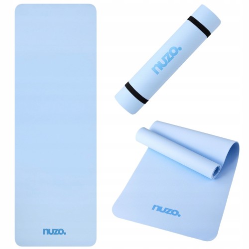 MATA DO ĆWICZEŃ JOGI GIMNASTYKI ANTYPOŚLIZGOWA KARIMATA Z UCHWYTEM 6 MM