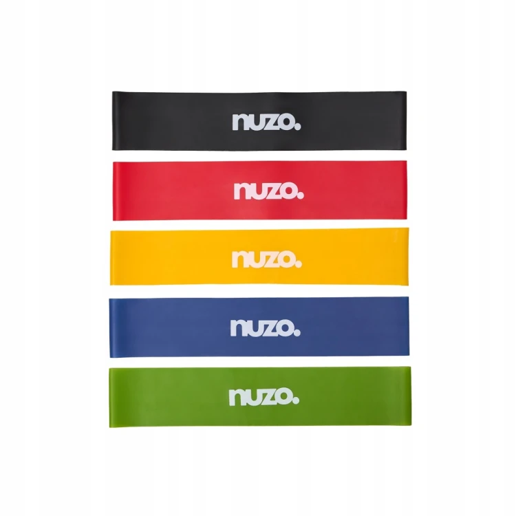 GUMY DO ĆWICZEŃ MINI BAND ZESTAW TAŚM OPOROWYCH TRENING FITNESS ROZCIĄGANIA