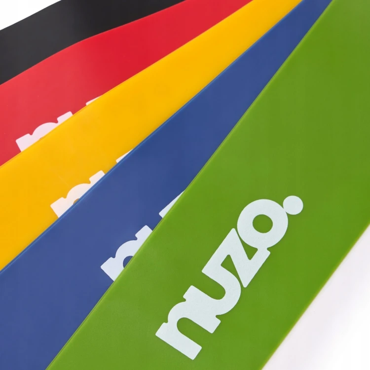 Gumy do ćwiczeń mini band, zestaw gum oporowych Nuzo – zdjęcie 3