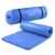 Mata do ćwiczeń fitness i jogi NBR 180 × 60 × 1,5 cm granatowa
