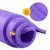 Mata do ćwiczeń fitness i jogi NBR 180 × 60 × 1,5 cm fioletowa – zdjęcie 5