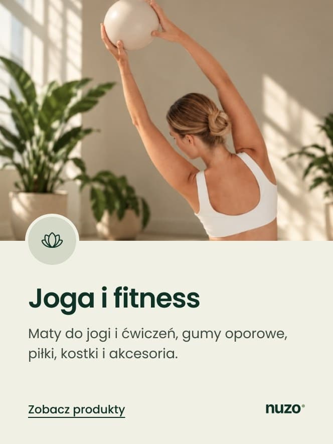 Joga i fitness – ćwiczenia z piłką na macie do jogi