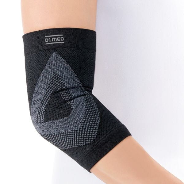 Opaska orteza na łokieć tenisisty sportowa lekka przewiewna technologia 3D Dr.Med DR-E090 